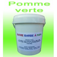 Sucre à barbe à papa Pomme verte 800g