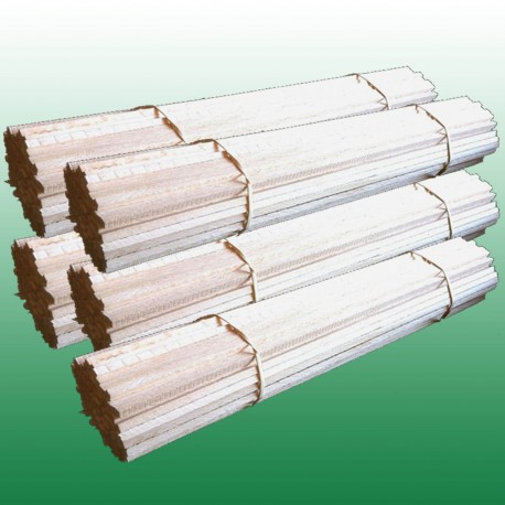 Pack de 500 bâtons en bois 30 cm pour barbe à papa