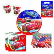 Set Anniversaire Décor "Cars 2"
