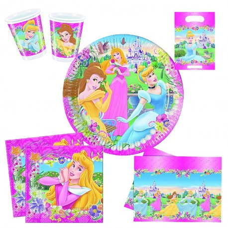 Set Anniversaire Décor "Disney Princesses Journey"