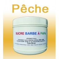 Sucre à barbe à papa Pêche 500 g