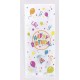 20 sachets cello explosion 'happy birthday' avec attaches