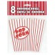 Gobelet Pop corn 65 cl X 8 rouge et blanc