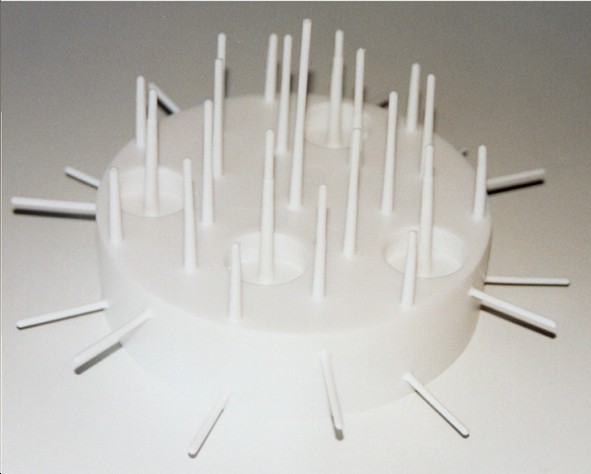 Support Plastique Pour Gateau A Bonbons 22 Cm Blanc Emballage Azur Confiserie
