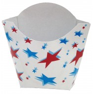 Etui à Frites décor Etoiles 300 grs X 1000