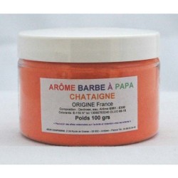 Arôme barbe à papa Châtaigne Pot 100 Grs