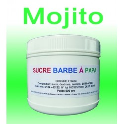 Sucre à barbe à papa Pomme verte 500g