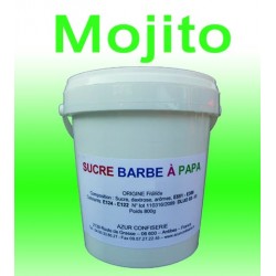 Sucre à barbe à papa Mojito 1000g