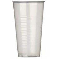 Verres a bière transparent 50 cl x 25 pièces réutilisable