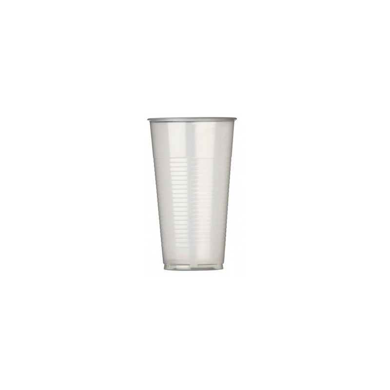 Lot 6 Verres à Bière Polymère Incassable 64 Cl - Réutilisables Plastique Transparent Solide