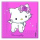 Set Anniversaire Décor "Hello Kitty"