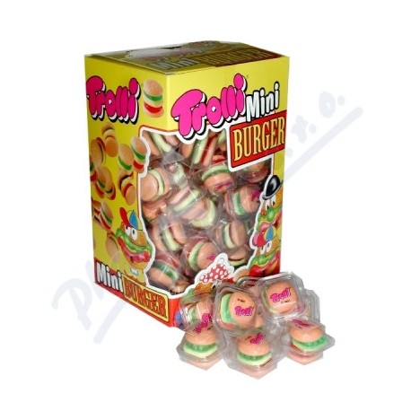 Mini Burger de comptoir X 80 Trolli