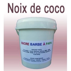 Sucre à barbe à papa Noix de coco 1000g