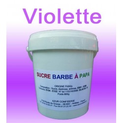 Sucre à barbe à papa Violette 1000g