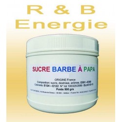 Sucre à barbe à papa R.Bull Energie 500g