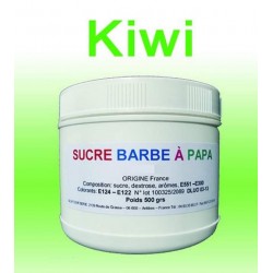 Sucre à barbe à papa Kiwi 500g