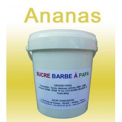 Sucre à barbe à Ananas 1000g