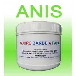 Sucre à barbe à papa Choco-Noisette-Vanille 500g