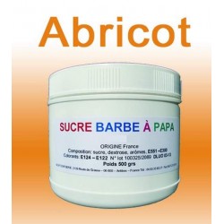 Zuckerwattezucker 500 g Aprikose