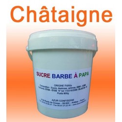 Sucre à barbe à papa Châtaigne 1000g