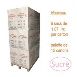 Pop corn Sucré vrac 72 sacs x 1,07 Kg (Environ 72 x 20 litres)