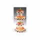 Colonnes Transparentes pour Gâteau à Bonbons X 3 unités