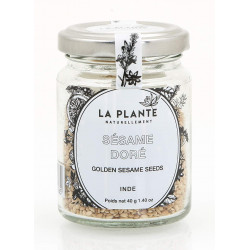 Sésame Doré Bio pot de 40 Grs