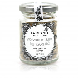 Poivre Blanc de Nam Bô Bio pot de 50 Grs
