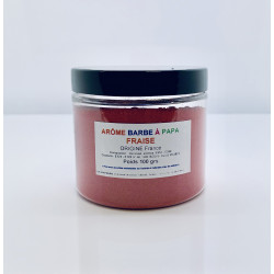 Arôme barbe à papa Fraise Pot 100 Grs