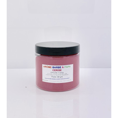 Arôme barbe à papa Cerise Pot 100 Grs