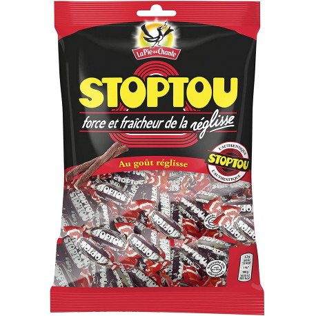 Stoptou Réglisse en sachet 1000 grs La Pie qui Chante