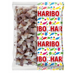 Bouteille Mistral PIK cola Haribo sac de 2 kg