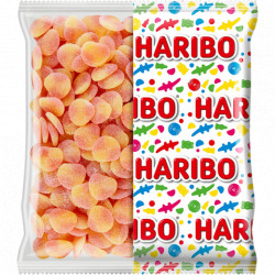 Peaches Persica Haribo Sachet vrac de 2 kg