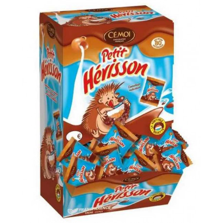 Petit Hérisson guimauve enrobée de chocolat Distributeur 80 - Cémoi