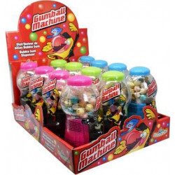 Mini Gumball Machine x 12 unités
