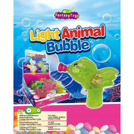 Light Animal Bubble x 10 unités