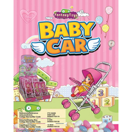 Baby Car x 9 unités