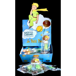 Sucettes Caramel à l'Ancienne Le Petit Prince - Présentoir de 120 pièces