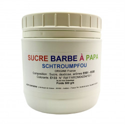 Sucre à barbe à papa Schtroumpfou 500 g