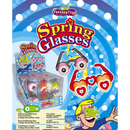Spring Glasses Candy x 12 unités