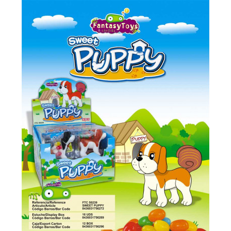 Sweet Puppy Candy x 16 unités