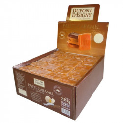 Palets Caramel tendre Dupont d'Isigny Pavé Boite de 2.55 kg