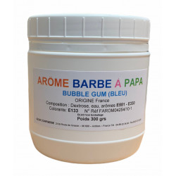 Arôme barbe à papa Bubblegum (Bleu) 300 Grs