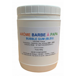 Arôme barbe à papa Bubblegum (Bleu) 480 Grs