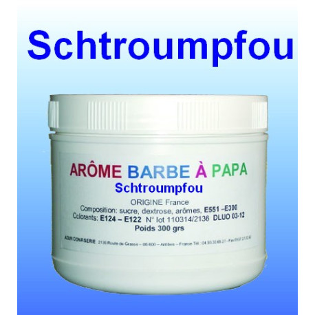 Arôme barbe à papa Schtroumpfou 300 Grs