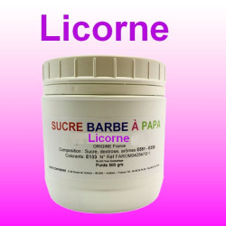 Sucre à Barbe à Papa Framboise 500g - Lot De 6 Boîtes - Parfait Pour Machine à Barbe à Papa