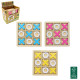 Jeu TIC TAC TOE en bois 14 x 14 cm