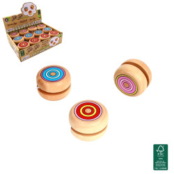 Yoyo en bois 5 cm vendu par 24