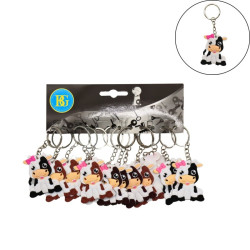 Lot de 12 porte-clés maillot de foot