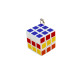 Lot 12 porte-clés jeu patience cube 3,5cm